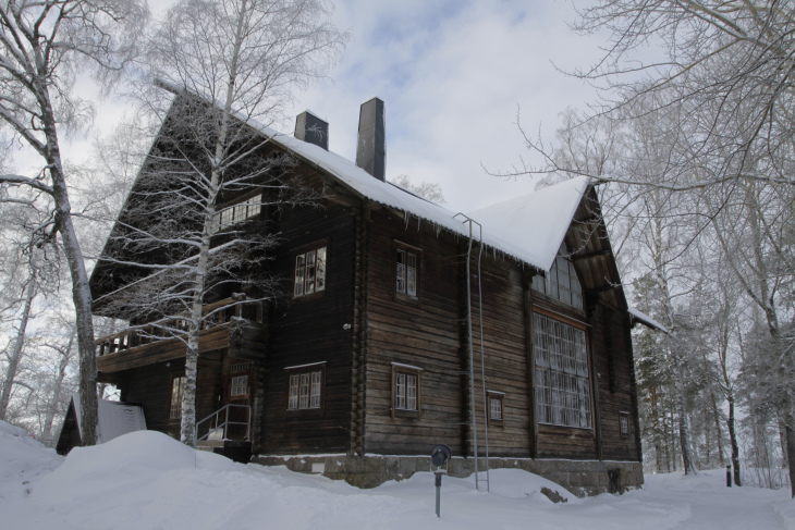 Halosenniemi talvella 2019. Kuva Tarja Kärkkäinen Halosenniemi talvella 2019. Kuva Tarja Kärkkäinen