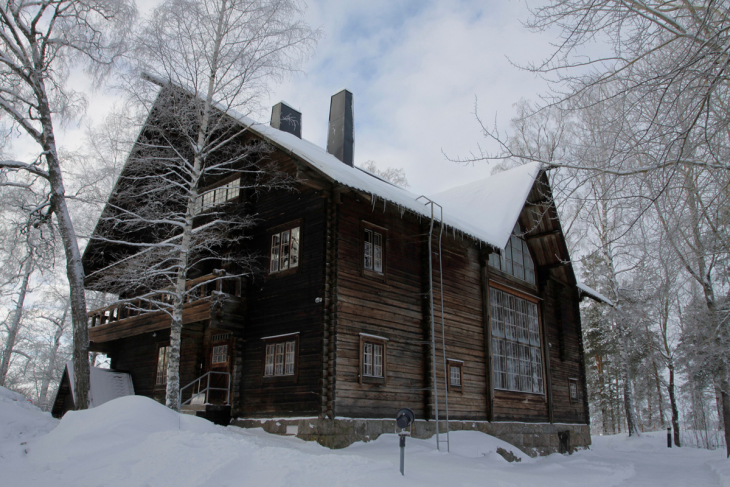 Halosenniemi talvella 2019. Kuva Tarja Kärkkäinen Halosenniemi talvella 2019. Kuva Tarja Kärkkäinen