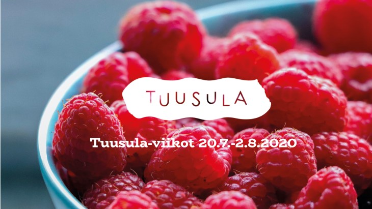 Tuusula-viikkoja juhlitaan ajalla 20.7.-2.8.2020